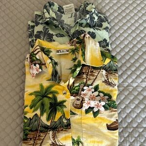 Go Barefoot (2 Medium) Hawaiian Shirt Bundle